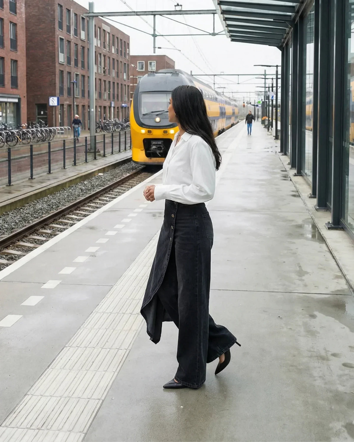 Carla™ | Pantalones Vaqueros de Corte Cruzado