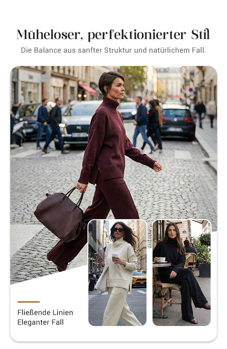 Conjunto de Punto "Estilo Elegante sin Esfuerzo"