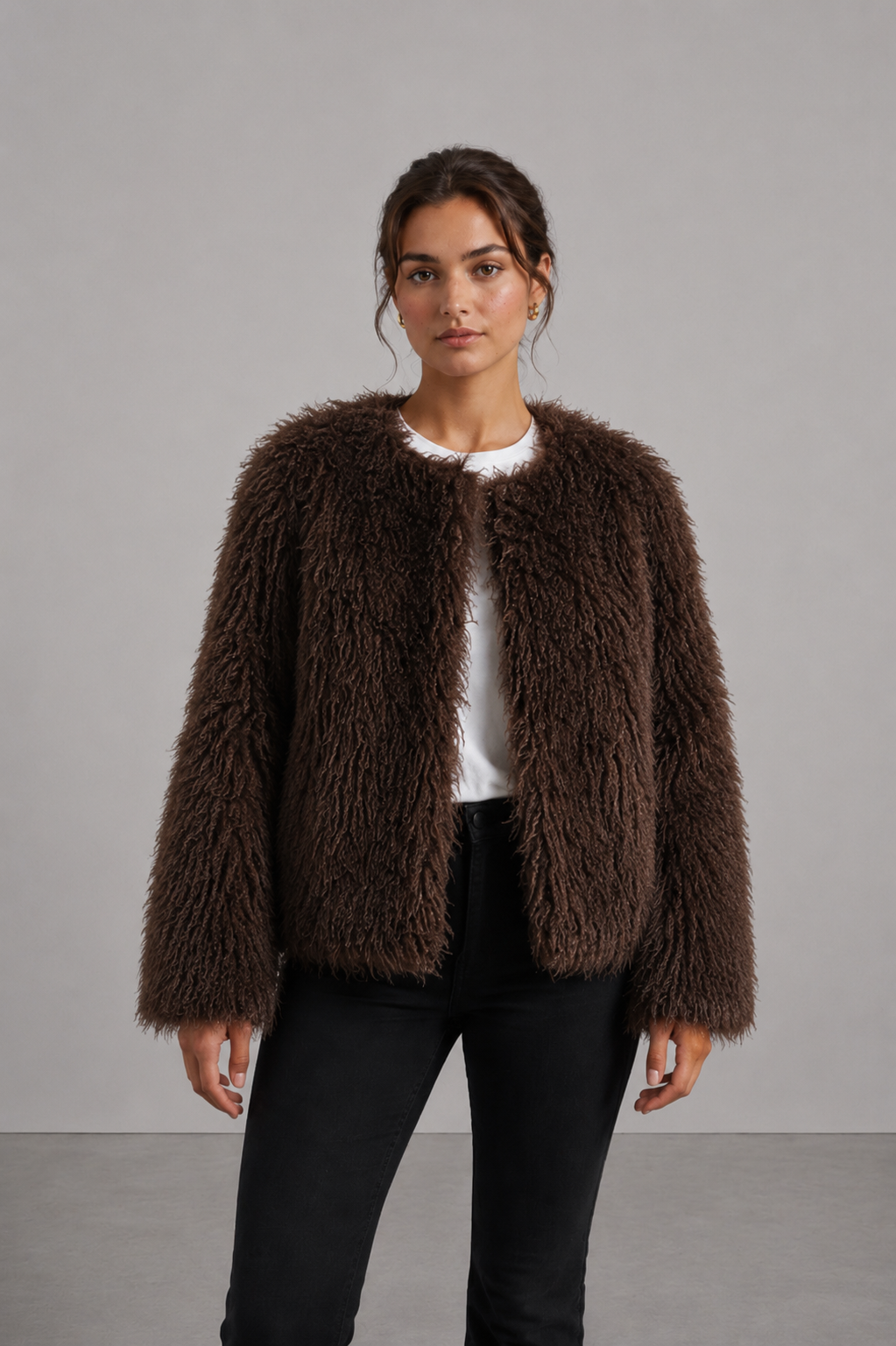 LUCÍA - Elegante Chaqueta de Lana de Estilo Sofisticado