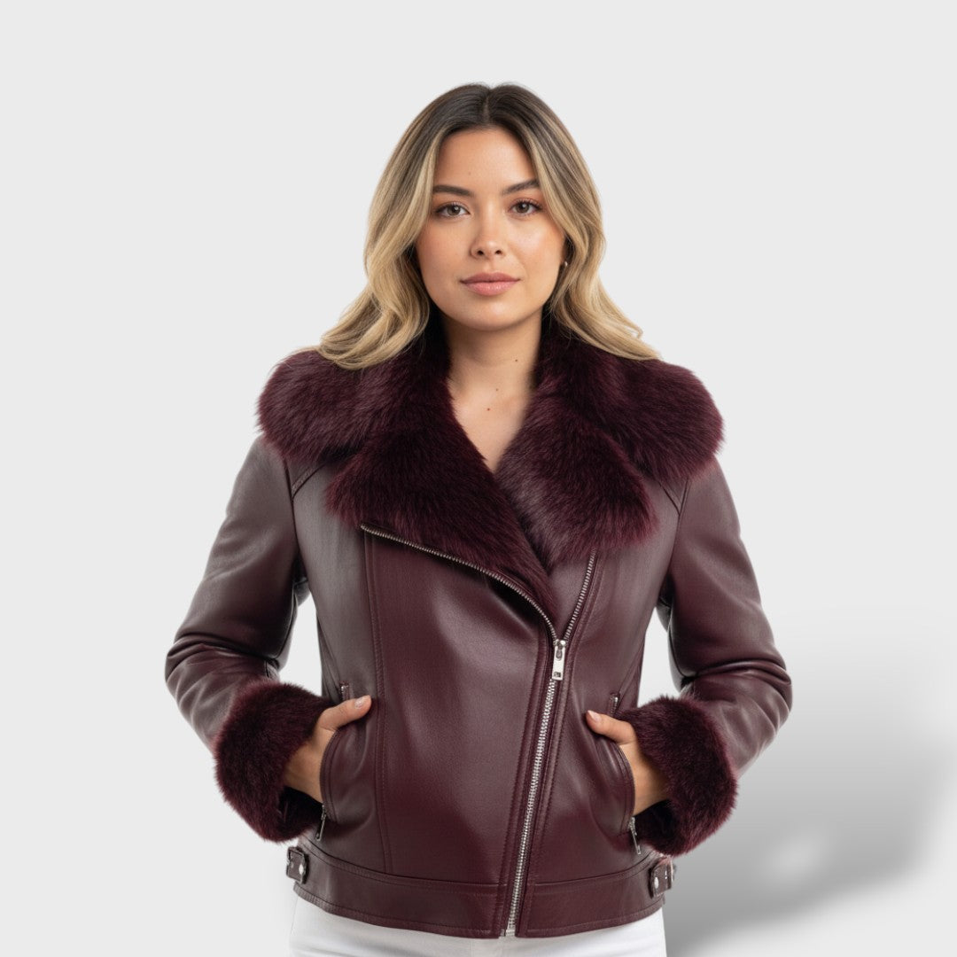 MAVERICK - Chaqueta Aviador Vintage con Estilo Clásico