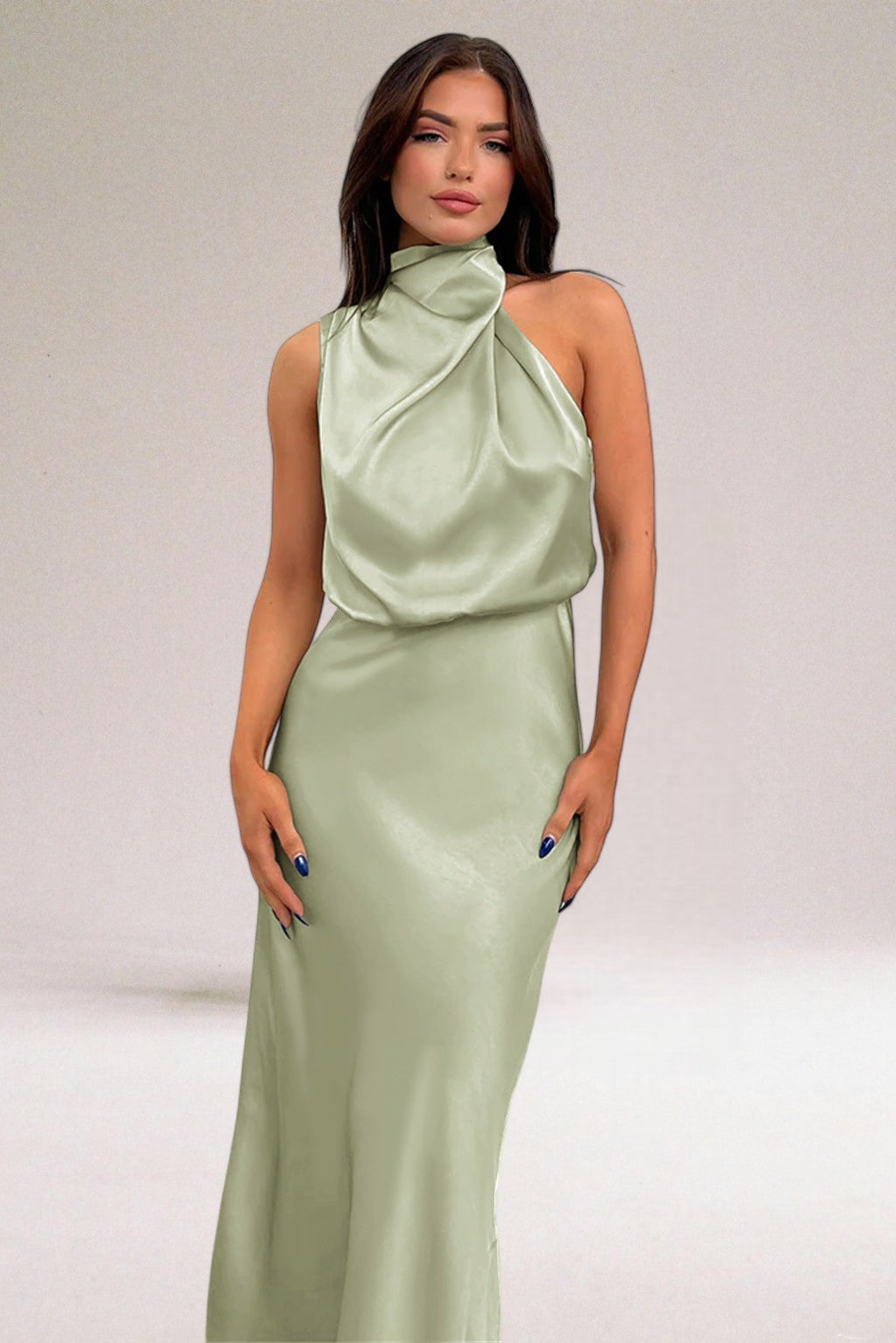 Elara | Elegante vestido de noche de satén