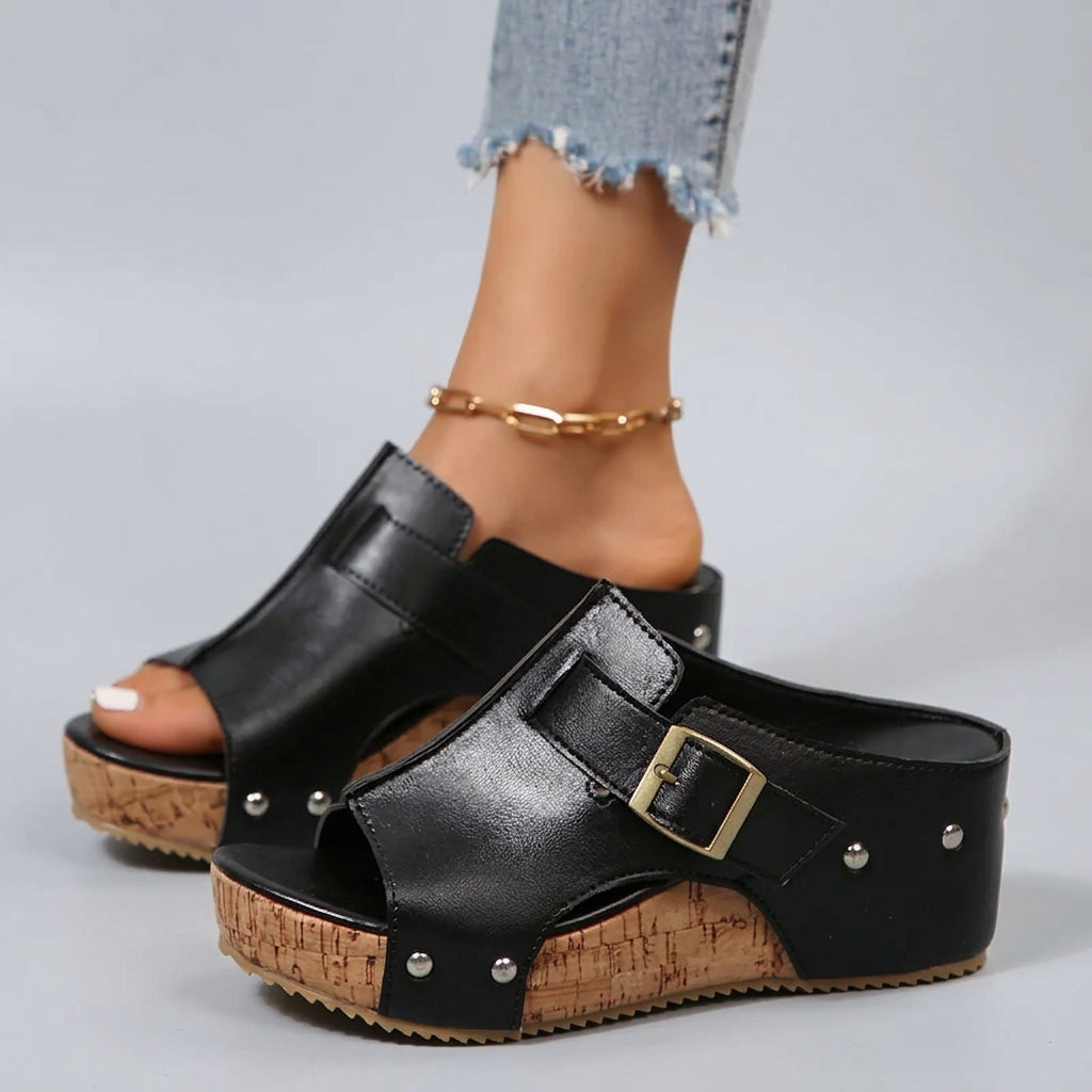 Sandalias Olivia de Plataforma Elegante