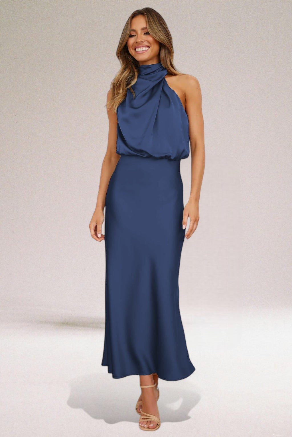 Elara | Elegante vestido de noche de satén