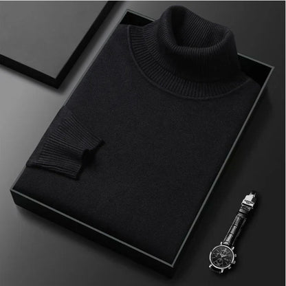 Último día: ¡50 % en toda la gama!⏰ Jersey de cachemira premium para hombre, liso: tejido suave y agradable con un corte moderno, ideal para el trabajo y el tiempo libre.