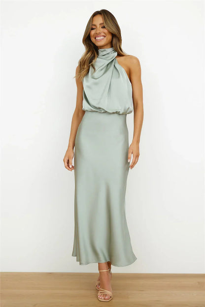 Marina | Elegante vestido con escote americano