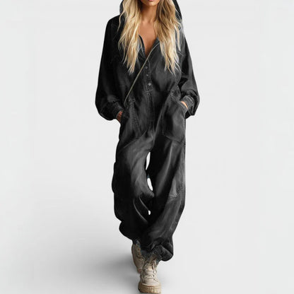 Mono de manga larga con capucha