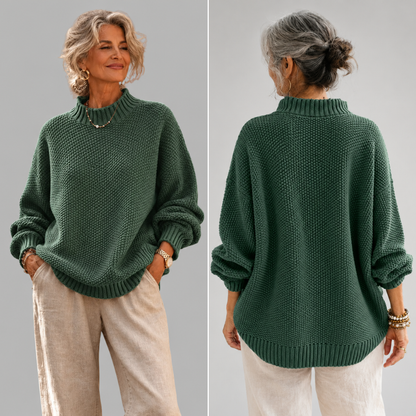 RUTHIE – Jersey de punto con cuello Perkins