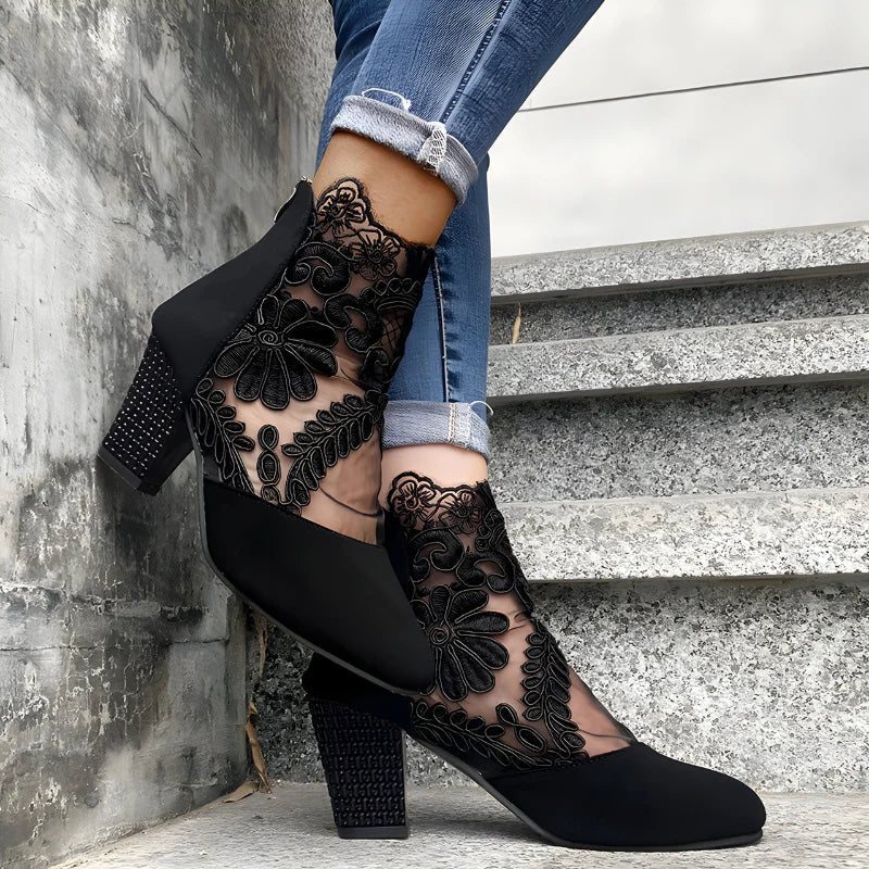 Lorena™ | Tacones ortopédicos elegantes, cómodos y transpirables
