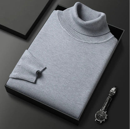 Último día: ¡50 % en toda la gama!⏰ Jersey de cachemira premium para hombre, liso: tejido suave y agradable con un corte moderno, ideal para el trabajo y el tiempo libre.
