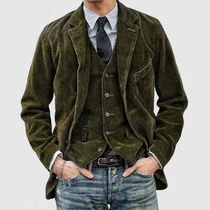 ADOLFO™ | Chaqueta y Chaleco Vintage de Estilo Atemporal