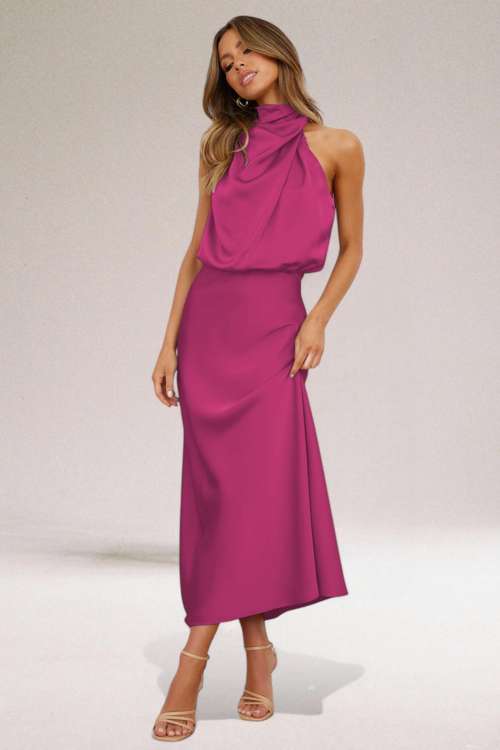 Elara | Elegante vestido de noche de satén