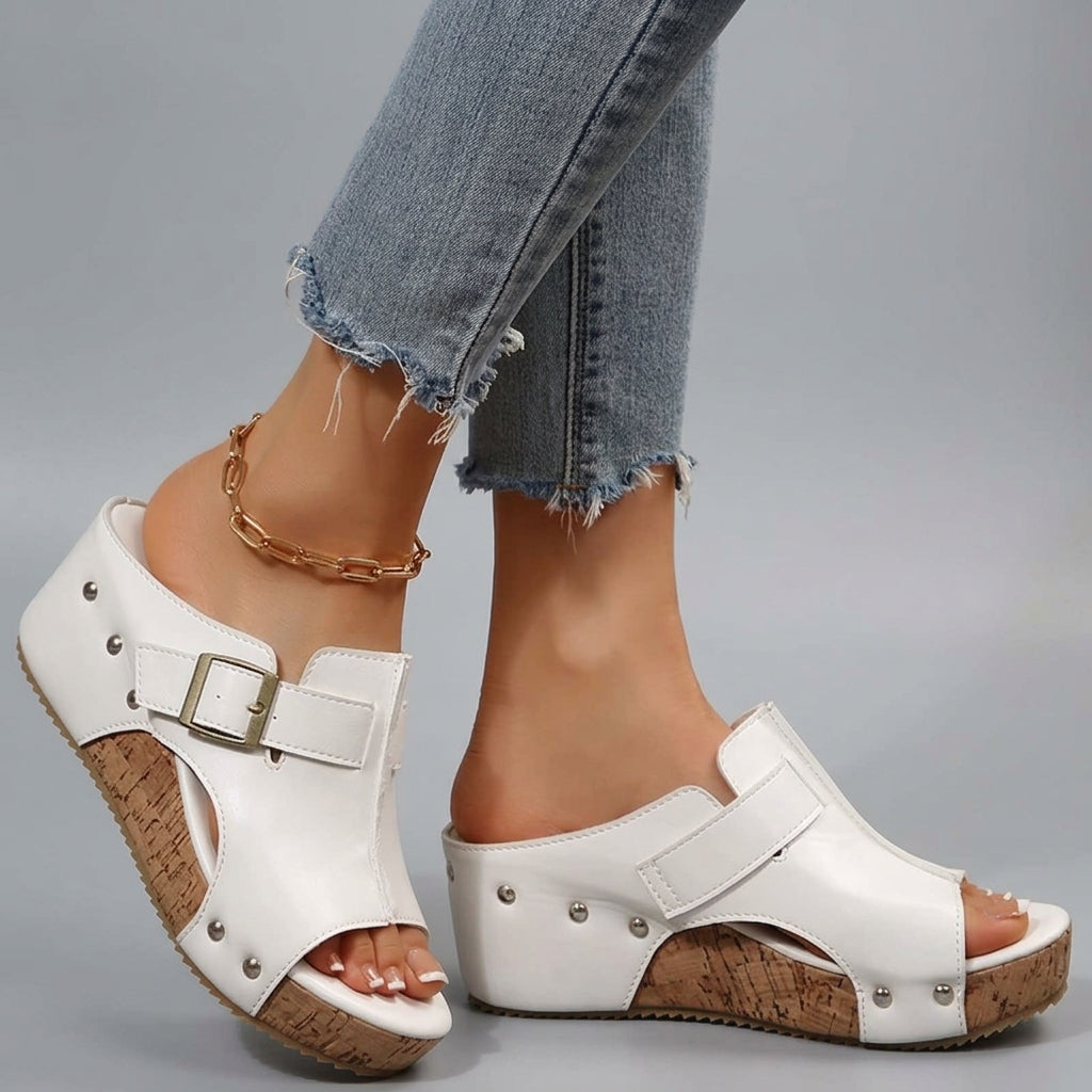 Sandalias Olivia de Plataforma Elegante