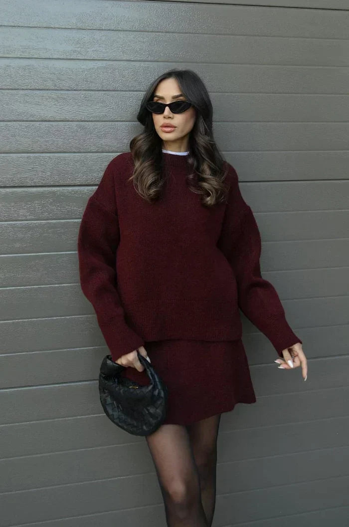 Beatrice – Conjunto de punto elegante y cómodo