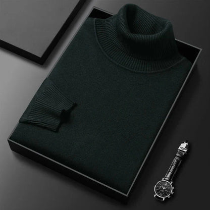 Último día: ¡50 % en toda la gama!⏰ Jersey de cachemira premium para hombre, liso: tejido suave y agradable con un corte moderno, ideal para el trabajo y el tiempo libre.