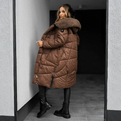 Elena | Abrigo Acolchado de Invierno Elegante y Cálido