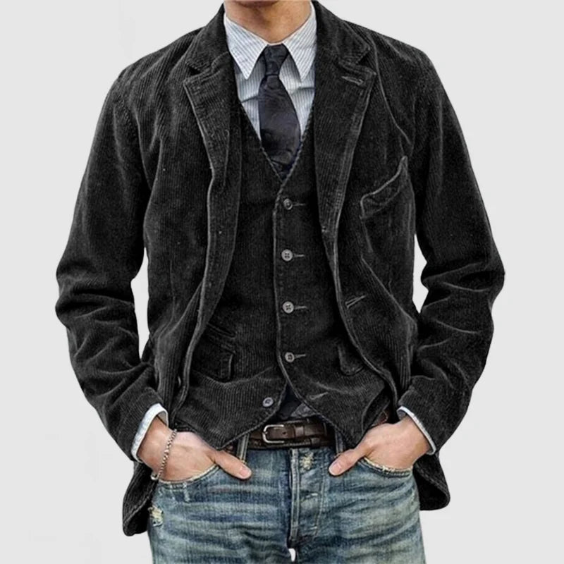 ADOLFO™ | Chaqueta y Chaleco Vintage de Estilo Atemporal
