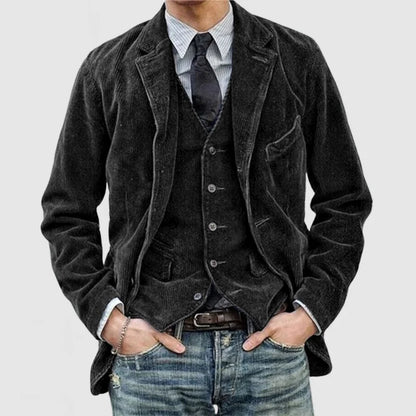 ADOLFO™ | Chaqueta y Chaleco Vintage de Estilo Atemporal