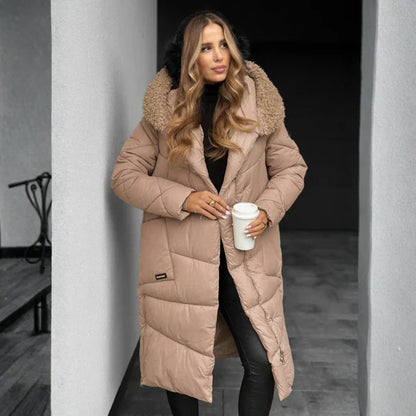 Elena | Abrigo Acolchado de Invierno Elegante y Cálido