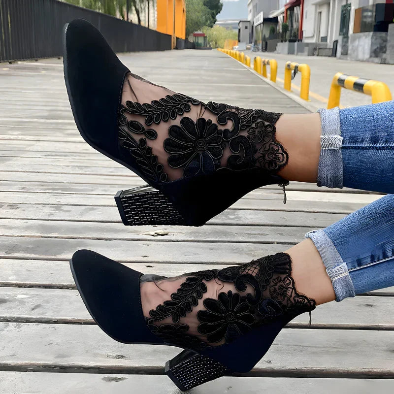 Lorena™ | Tacones ortopédicos elegantes, cómodos y transpirables