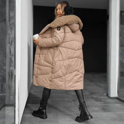 Elena | Abrigo Acolchado de Invierno Elegante y Cálido