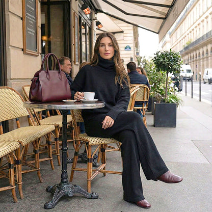 Conjunto de Punto "Estilo Elegante sin Esfuerzo"