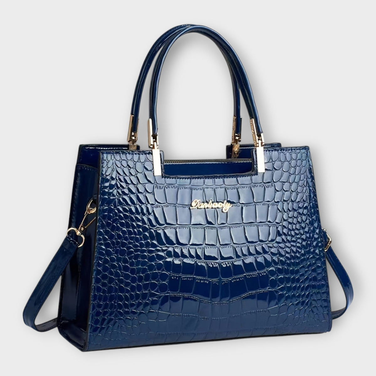Bolso Katvelle Croco de Estilo Elegante y Sofisticado