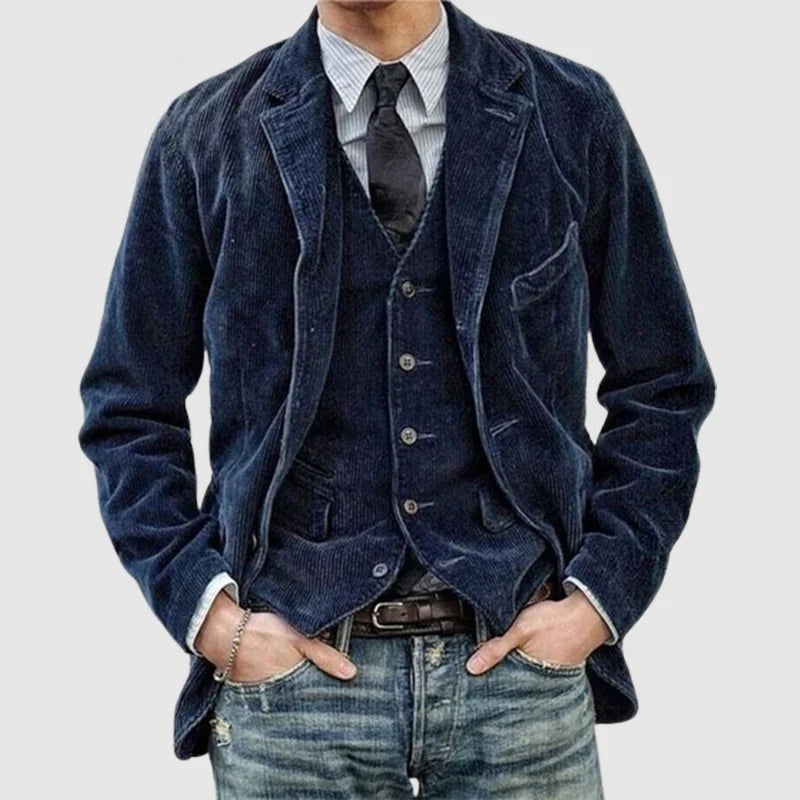 ADOLFO™ | Chaqueta y Chaleco Vintage de Estilo Atemporal