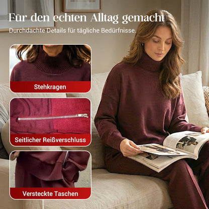 Conjunto de Punto "Estilo Elegante sin Esfuerzo"