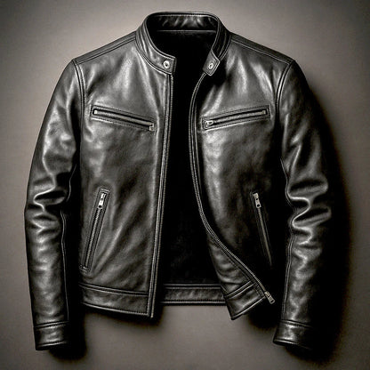 Joaquín™ | Chaqueta Casual de Cuero Sintético con Estilo Moderno