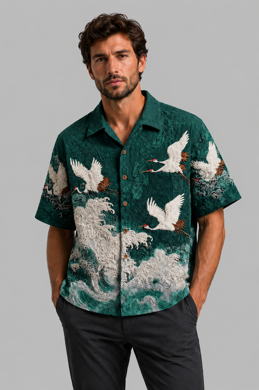 AURELIO - Camisa de Verano con Diseño Elegante