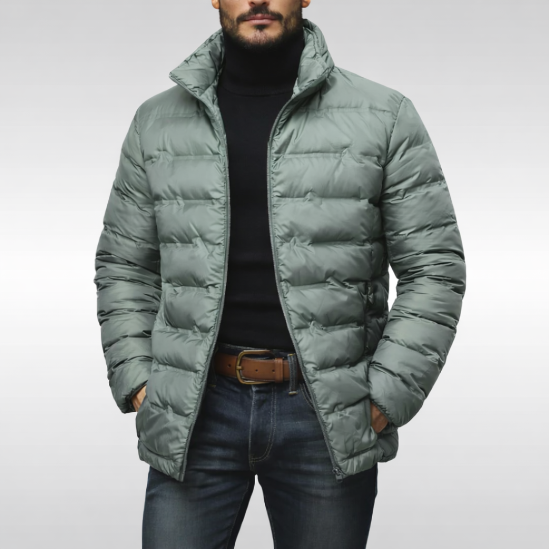 Olivia Sur™ | Abrigo de plumas para hombre, cálido y elegante