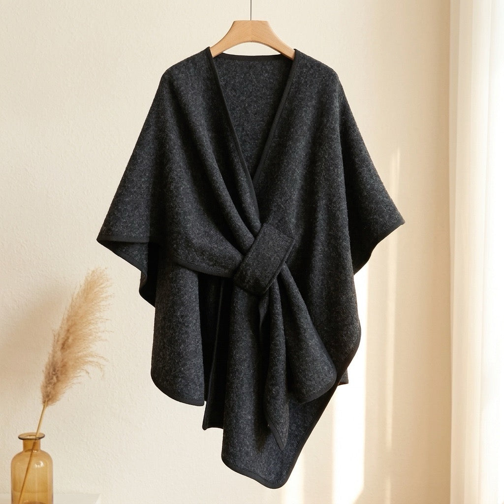 Poncho Largo y Elegante para Mujer