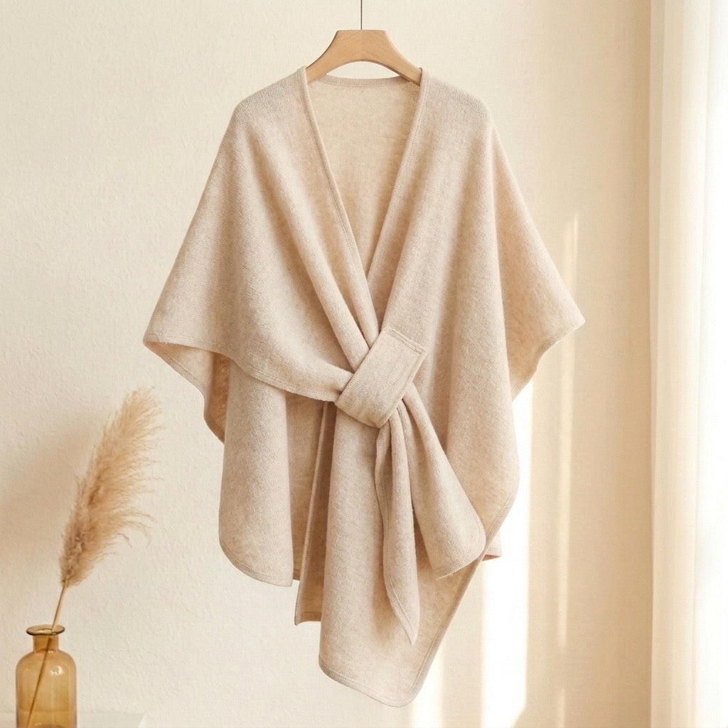 Poncho Largo y Elegante para Mujer