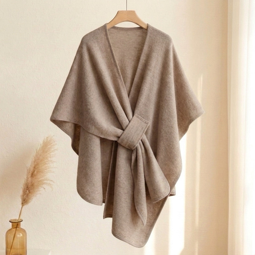 Poncho Largo y Elegante para Mujer