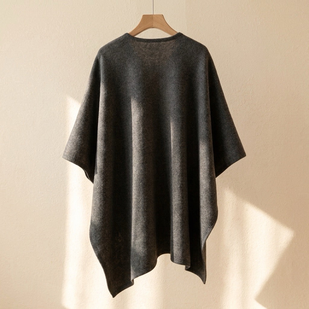 Poncho Largo y Elegante para Mujer