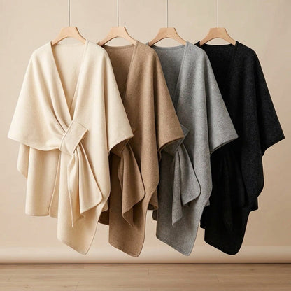 Poncho Largo y Elegante para Mujer