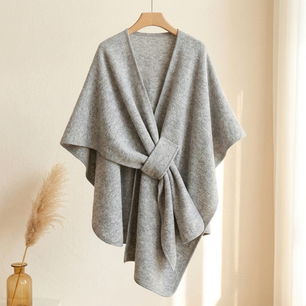 Poncho Largo y Elegante para Mujer