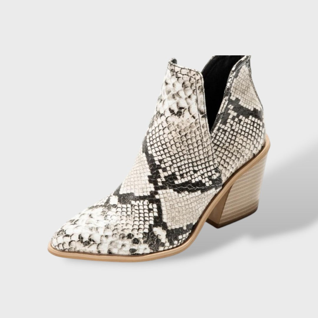 FIONA – Elegantes Botines Cowboy con Tacón