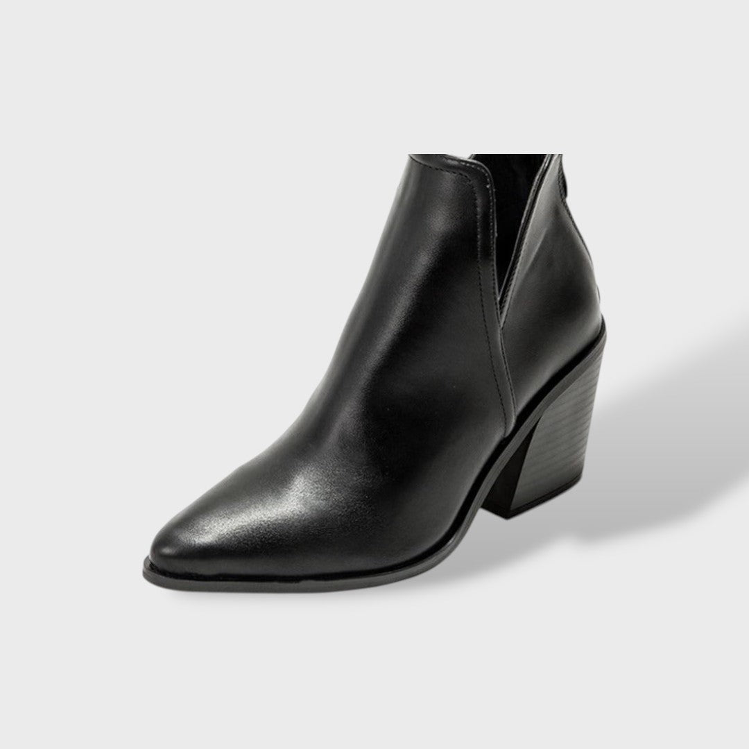 FIONA – Elegantes Botines Cowboy con Tacón
