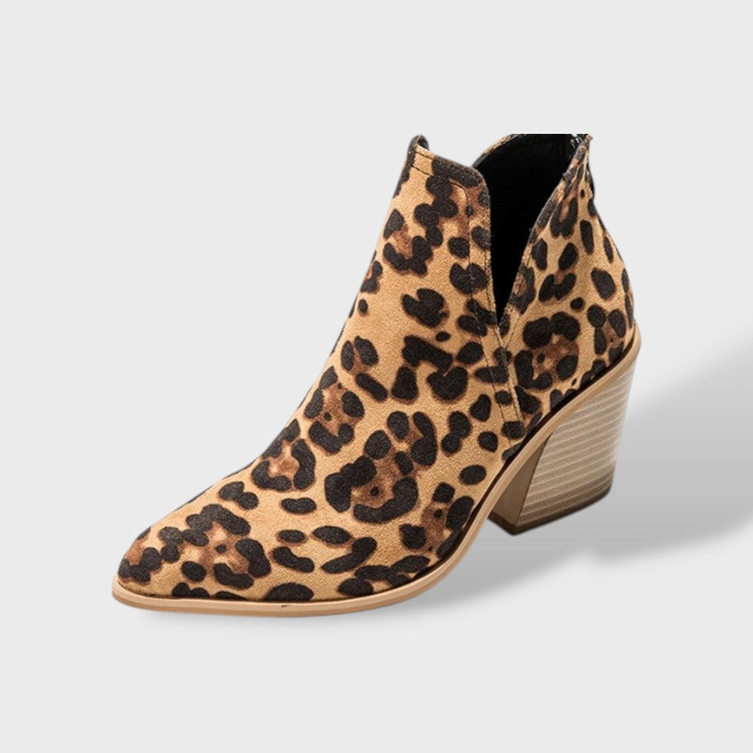 FIONA – Elegantes Botines Cowboy con Tacón