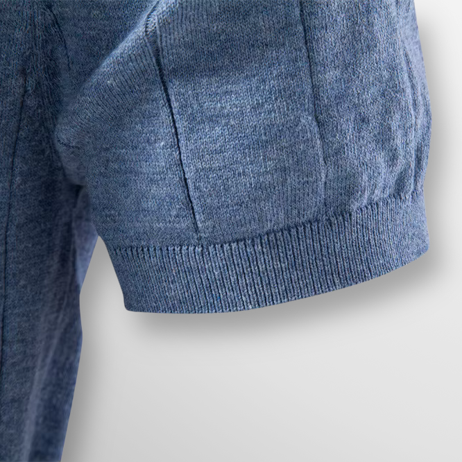 Lucas | Camiseta Premium de Punto Canalé