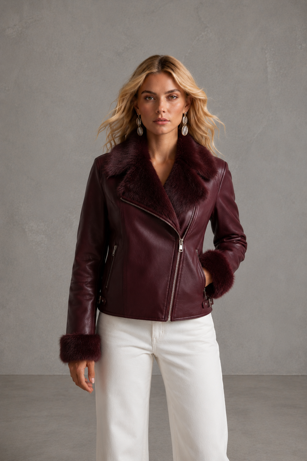 MAVERICK - Chaqueta Aviador Vintage con Estilo Clásico