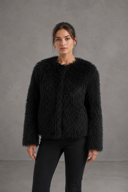 LUCÍA - Elegante Chaqueta de Lana de Estilo Sofisticado