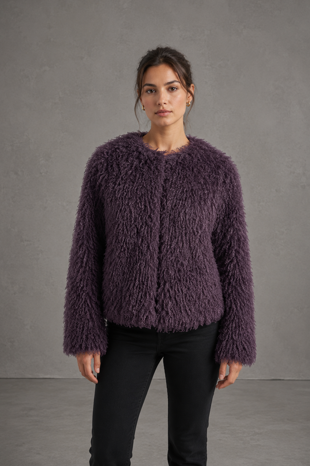 LUCÍA - Elegante Chaqueta de Lana de Estilo Sofisticado
