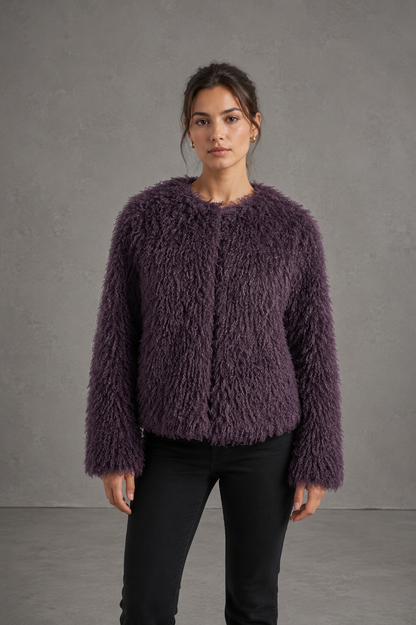LUCÍA - Elegante Chaqueta de Lana de Estilo Sofisticado