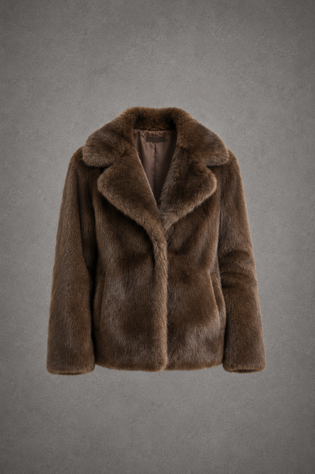 AURÉLIE – Elegante Abrigo Oversize de Pelo Sintético
