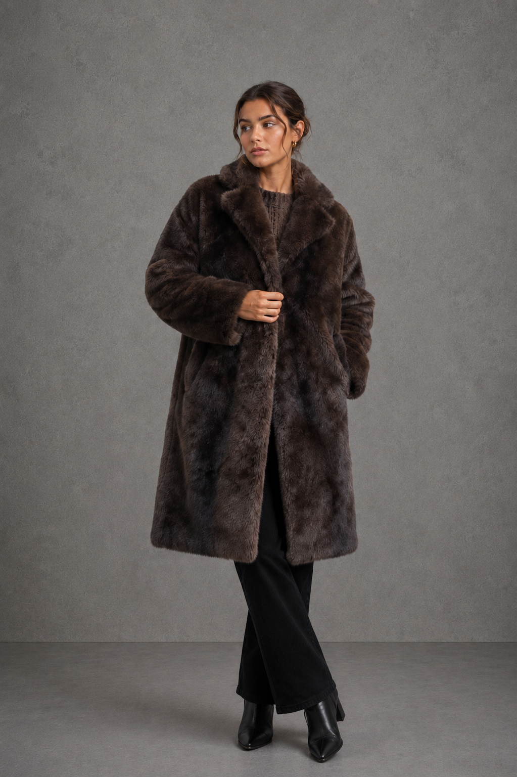AURORA – Abrigo Teddy Premium de Estilo Sofisticado