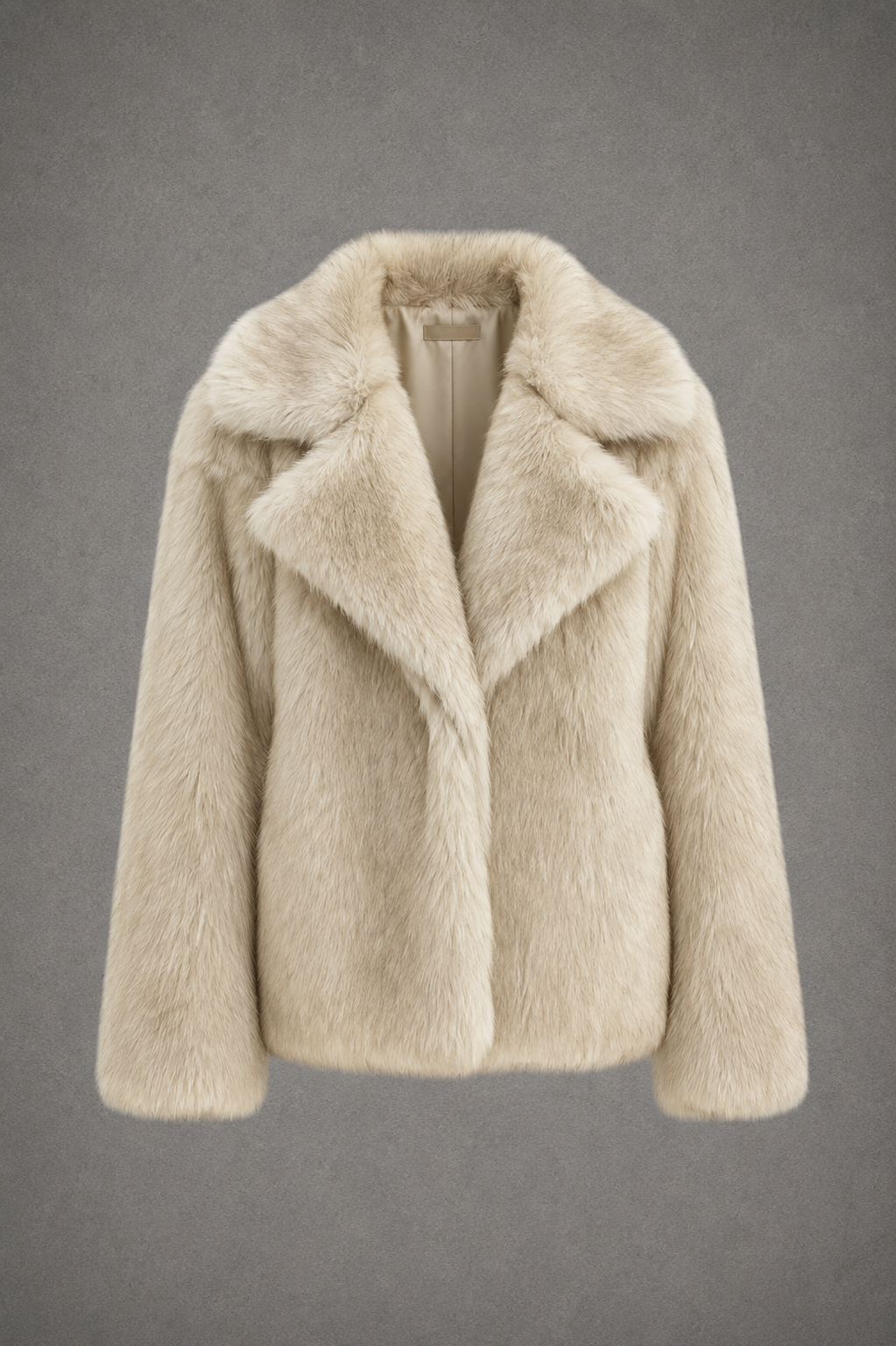 AURÉLIE – Elegante Abrigo Oversize de Pelo Sintético