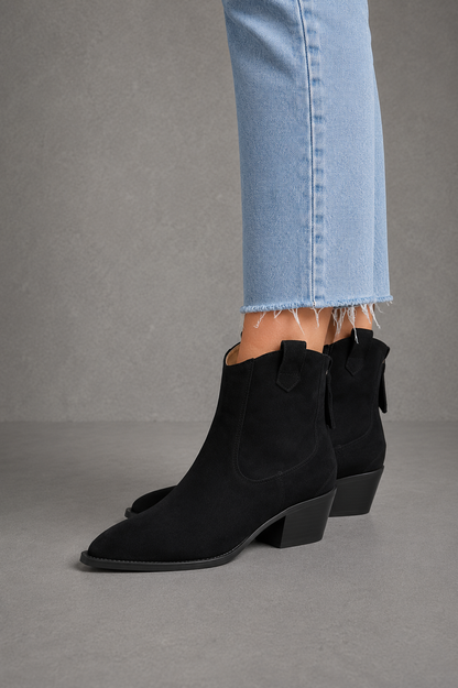 ALMA - Botas Chelsea Elegantes de Ante