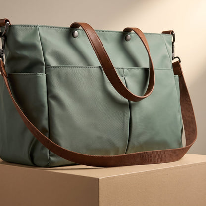 Bolso Tote Chelsea con Múltiples Bolsillos y Gran Capacidad